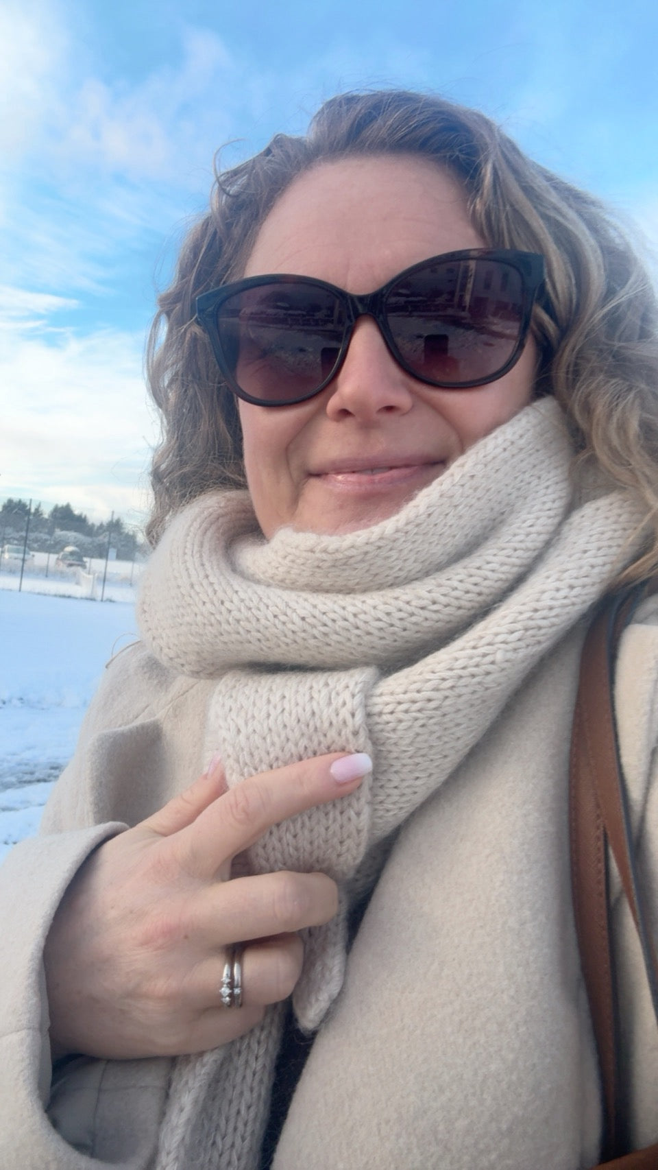 Easy peasy chunky scarf