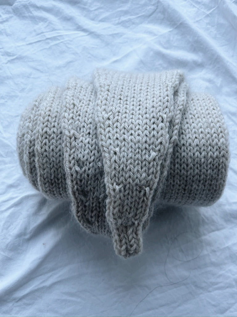 Easy peasy chunky scarf