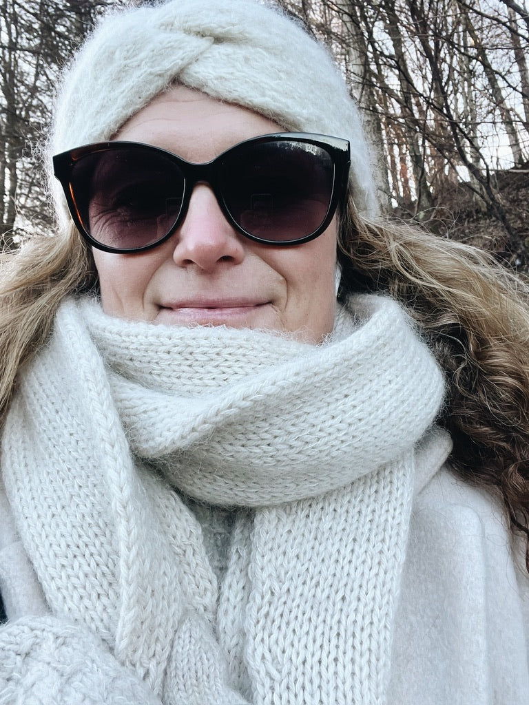 Easy peasy chunky scarf