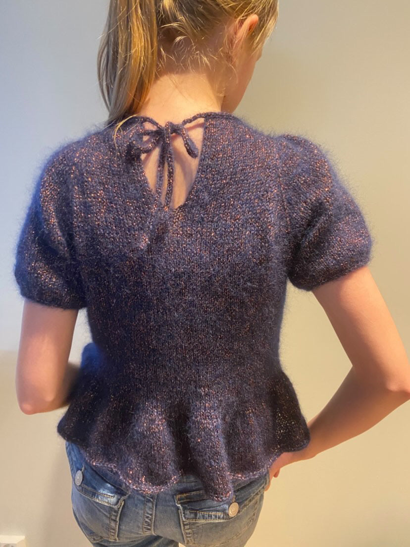 Glitterbluse mini