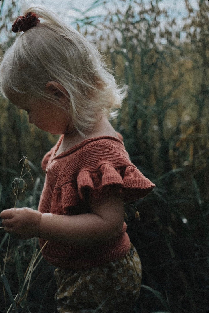 Sommerfuglbluse mini