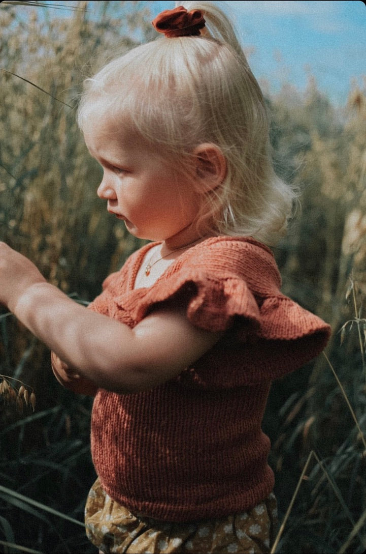 Sommerfuglbluse mini