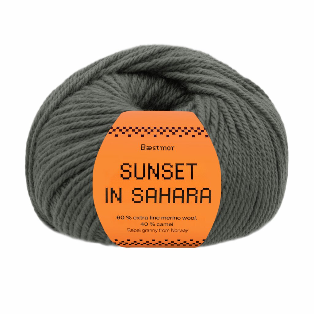 Bæstemor Sunset in Sahara – farge 302 Charcoal, 50 g nøste