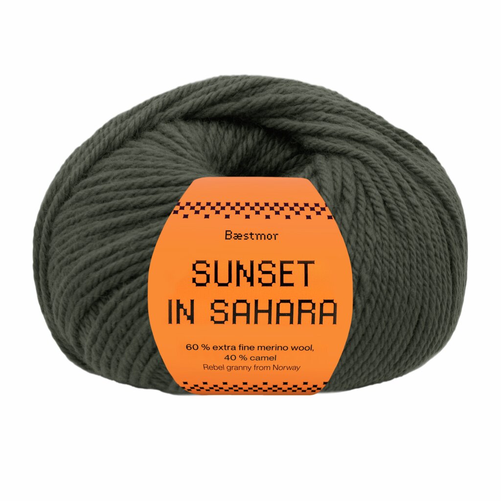 Bæstemor Sunset in Sahara – farge 312 Forest green, 50 g nøste