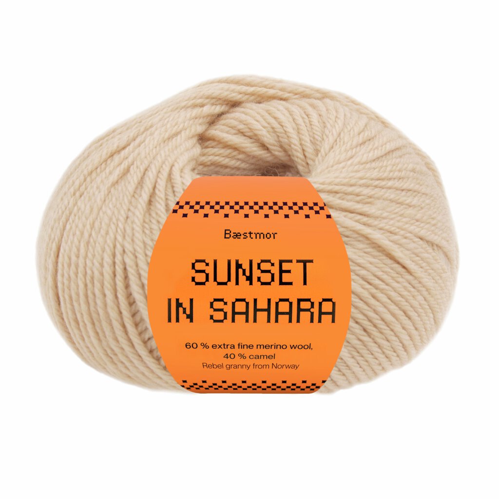 Bæstemor Sunset in Sahara – farge 304 Cafè latte, 50 g nøste