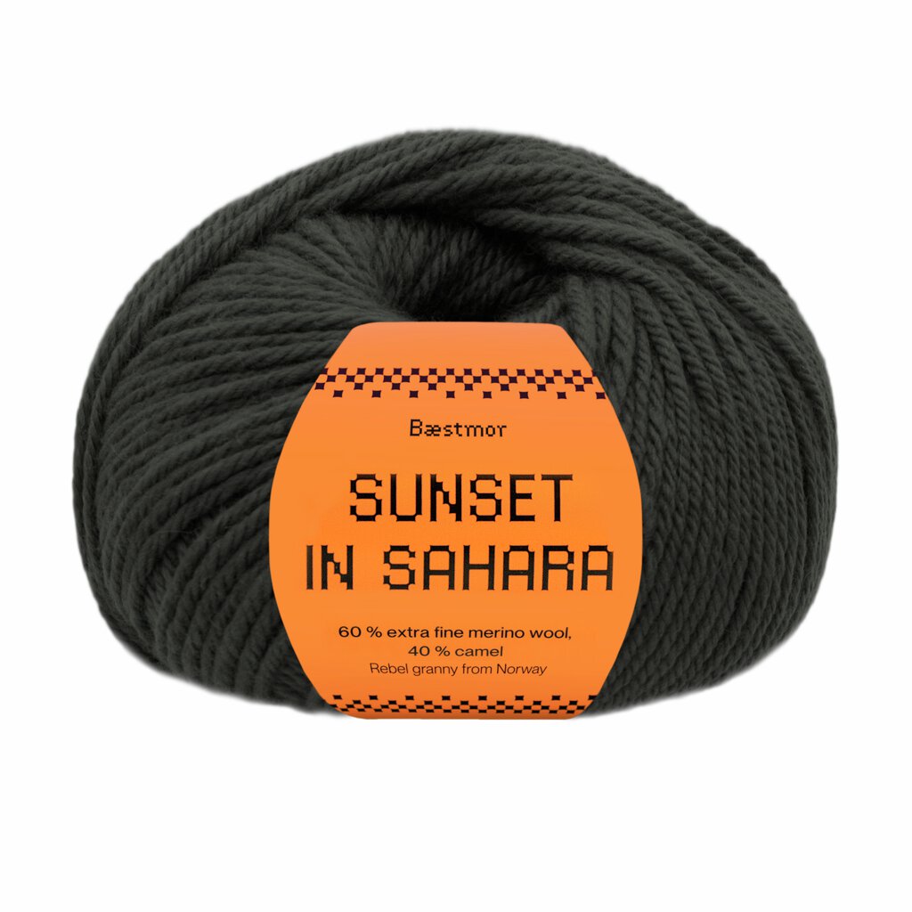 Bæstemor Sunset in Sahara – farge 303 Black, 50 g nøste