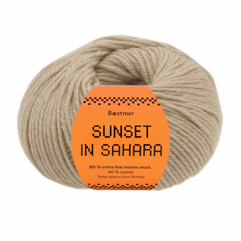 Bæstemor Sunset in Sahara – farge 305 Light brown, 50 g nøste